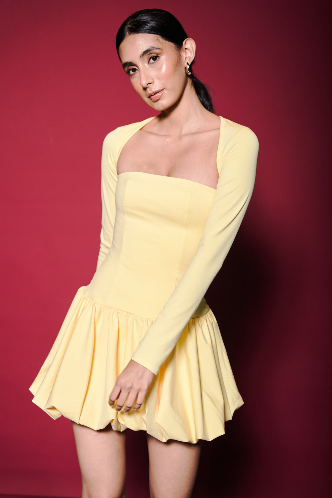 Vestido London amarillo