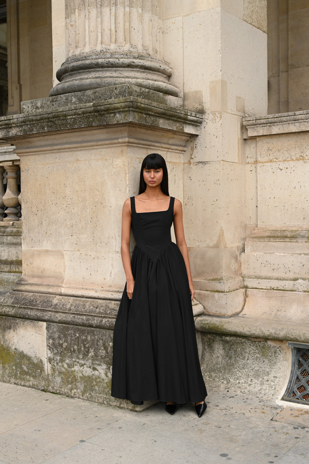 Vestido le voyage negro